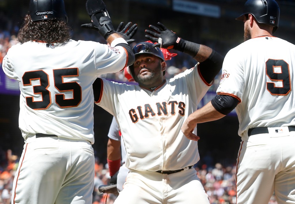 Buster Posey, Brandon Crawford, Pablo Sandoval next