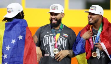 SF Giants' Logan Webb, Luis Arraez talk Venezuela's win in WBC final