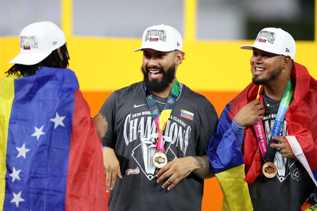 SF Giants' Logan Webb, Luis Arraez talk Venezuela's win in WBC final