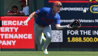 Mets Notes: Reliever Robert Stock needs thoracic outlet surgery, Carson Benge gets look in center field - SNY