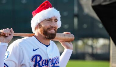 Rangers’ Brandon Nimmo gifts Michael Helman a Rolex watch as thanks for jersey number