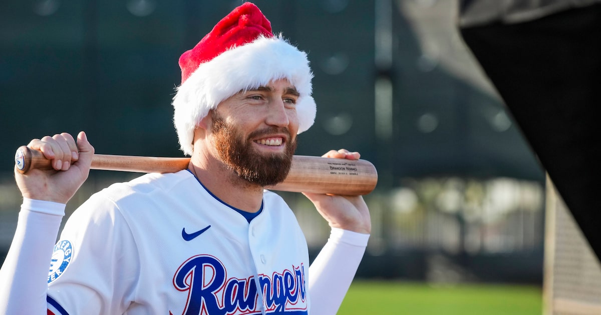 Rangers’ Brandon Nimmo gifts Michael Helman a Rolex watch as thanks for jersey number