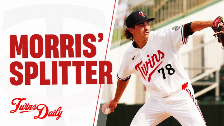 Andrew Morris Is Trying To Recreate Yamamoto's Splitter - Minnesota Twins Minor League Videos