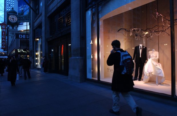 Marshall Field's State Street store on March 10, 2004. (Abel Uribe/Chicago Tribune)