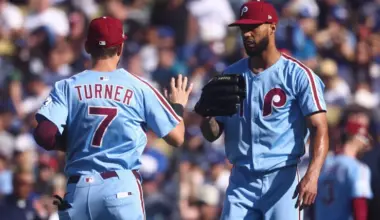 Who are Phillies' seven top-100 players in MLB according to ESPN? image
