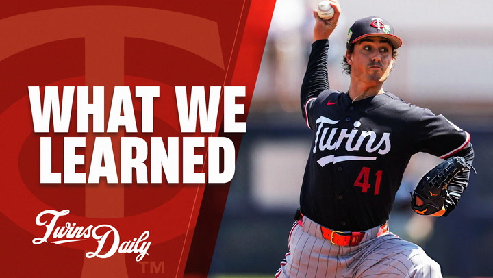 Biggest Takeaways From The Twins Spring Breakout Game - Minnesota Twins Minor League Videos