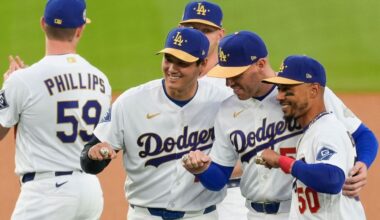 Dodgers receive glittering World Series jewelry to mark back-to-back titles