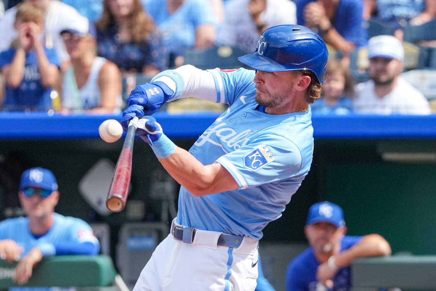 Outfielder Drew Waters Outrighted to Omaha - Minor League Notes