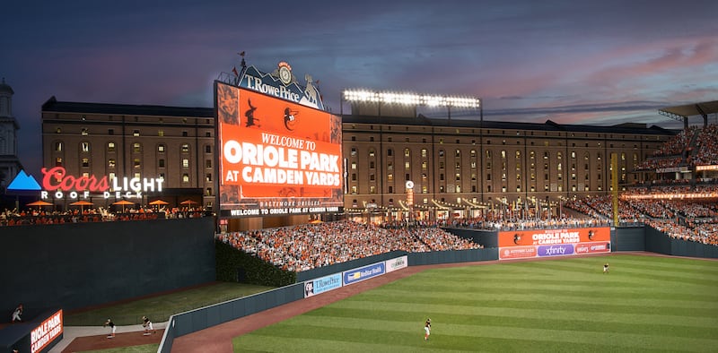 Oriole Park rendering