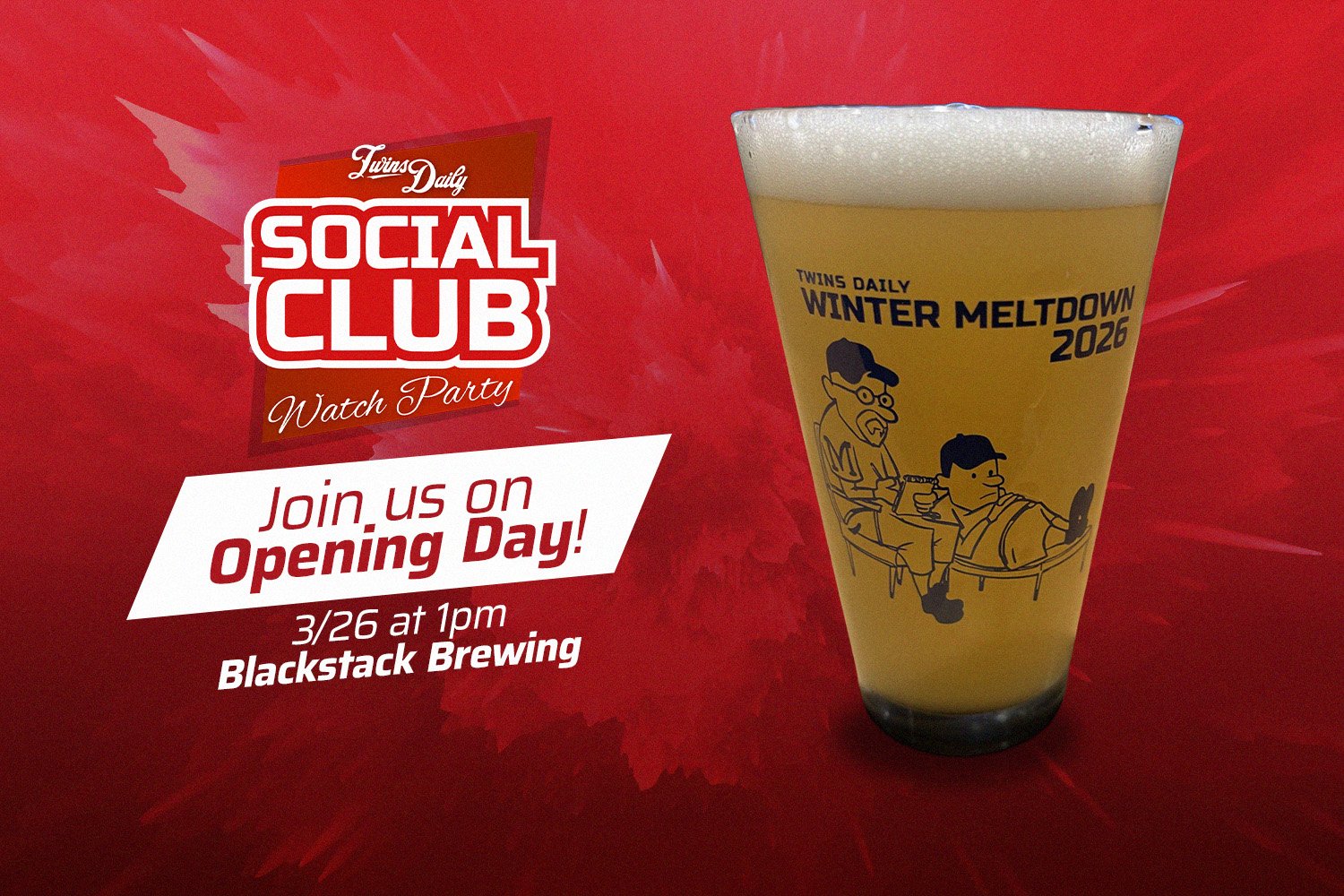 A Free Winter Meltdown Pint Glass. What Are You Waiting For? - Twins Daily