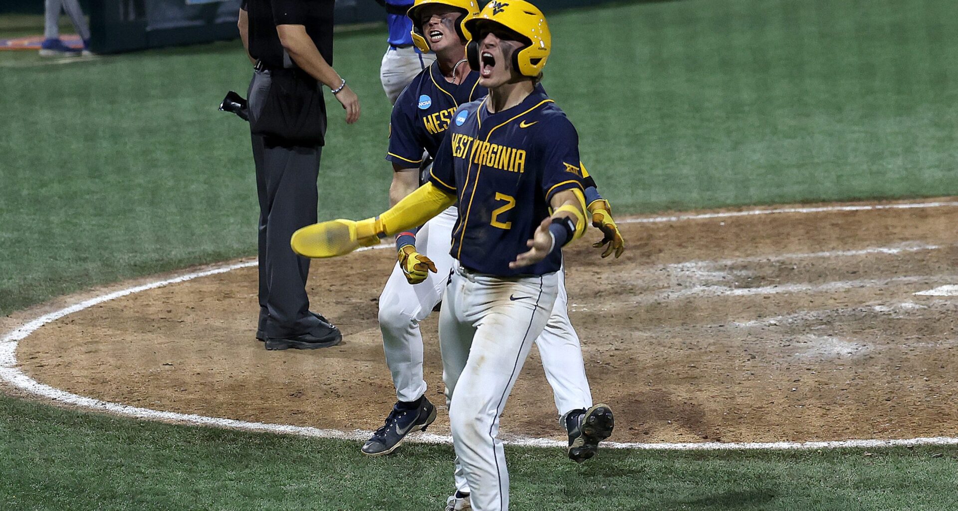 West Virginia's Gavin Kelly (Photo by John Byrum/Getty Images)