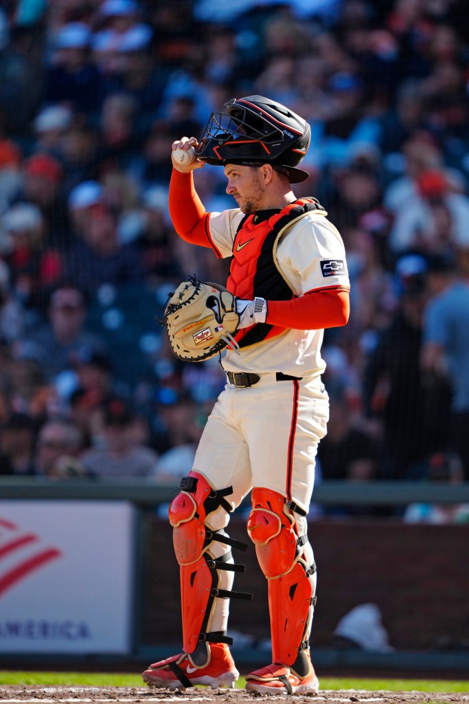 SF Giants catcher Patrick Bailey