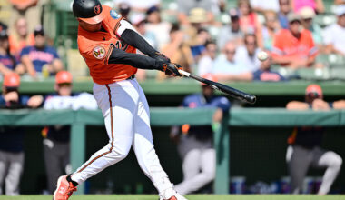 Bassitt gets on early role, Mountcastle gets three more hits, tough day for Suárez (O's lose 10-2)