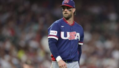 Bryce Harper hopes MLB players can participate in 2028 Olympics