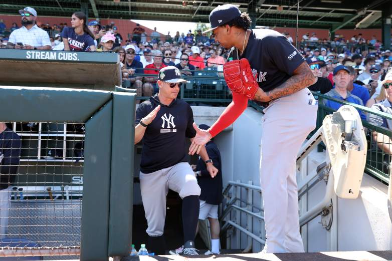 New York Yankees manager Aaron Boone