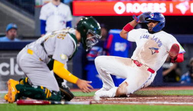Blue Jays strike out A's 50 times during three-game sweep
