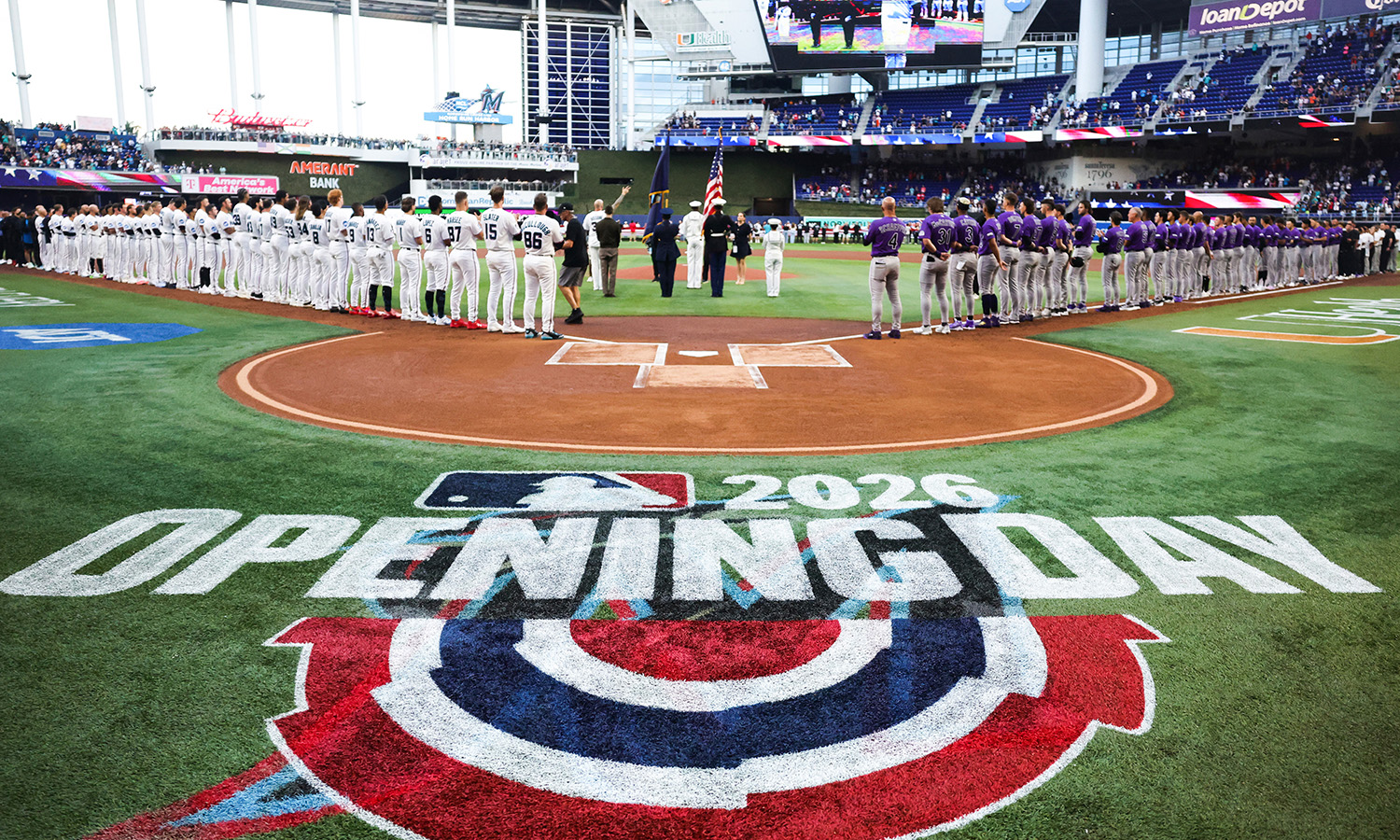 Rockies silenced by Marlins' ace, drop season opener – Denver Sports