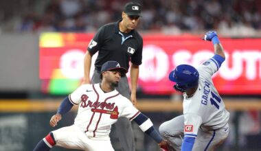 Royals’ Maikel Garcia fine after dugout stumble vs. Braves