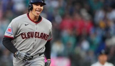 Rookie Chase DeLauter homers twice in 1st regular-season game, Guardians beat Mariners 6-4