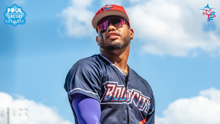 Where does Deyvison De Los Santos go from here? - Miami Marlins Minor League Videos