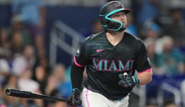 Canadians Caissie, Lopez, Hicks lift Marlins over Rockies