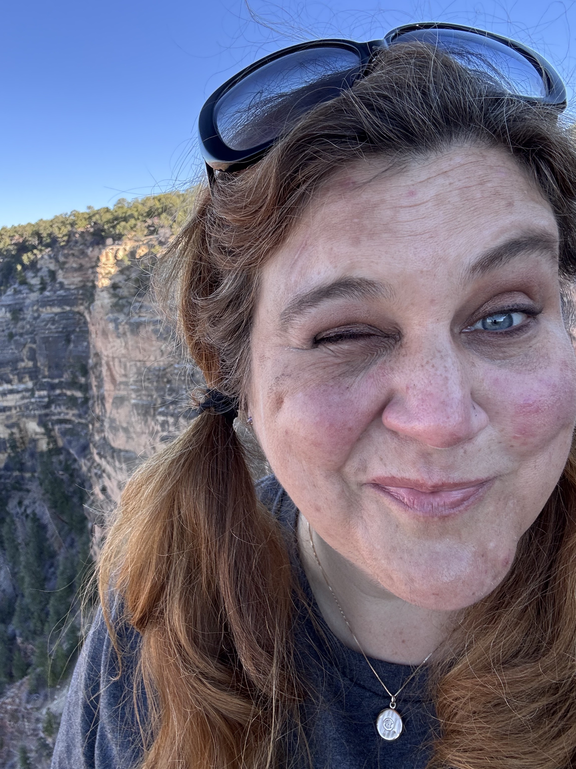 Feeling small at the Grand Canyon