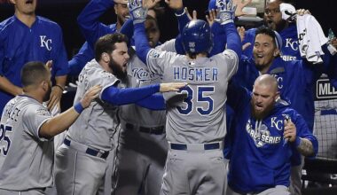 Eric Hosmer brings Royals insight to Kauffman Stadium booth