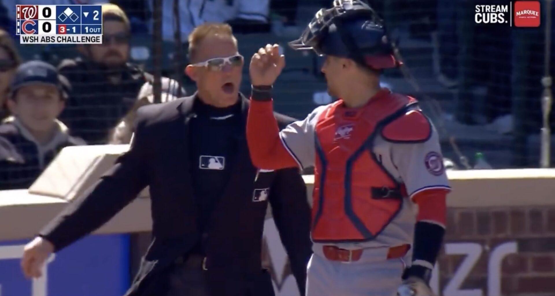 'Damn crowd is too damn loud'