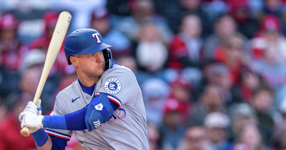 Rangers 3B Josh Jung gets early day off after going hitless in season's first four games
