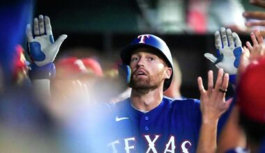 How Brandon Nimmo's advanced offensive approach is already rubbing off on the Rangers