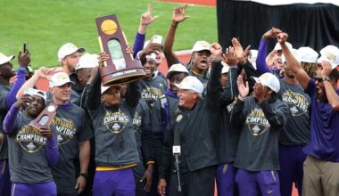 Here are the DI track and field teams with most NCAA championships