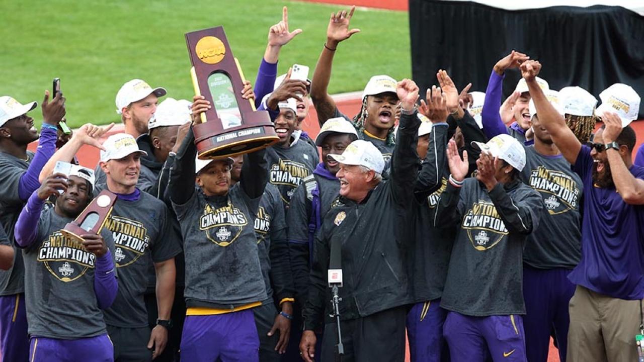 Here are the DI track and field teams with most NCAA championships