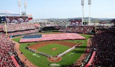 The Reds celebrated Opening Day in Cincinnati as though it were a national holiday, which it was Thursday at Great America Ball Park, where the Red Sox scored a 3-0 victory.