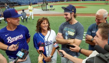 Former Rangers 1B Nathaniel Lowe, brother Josh announce death of mother, Wendy