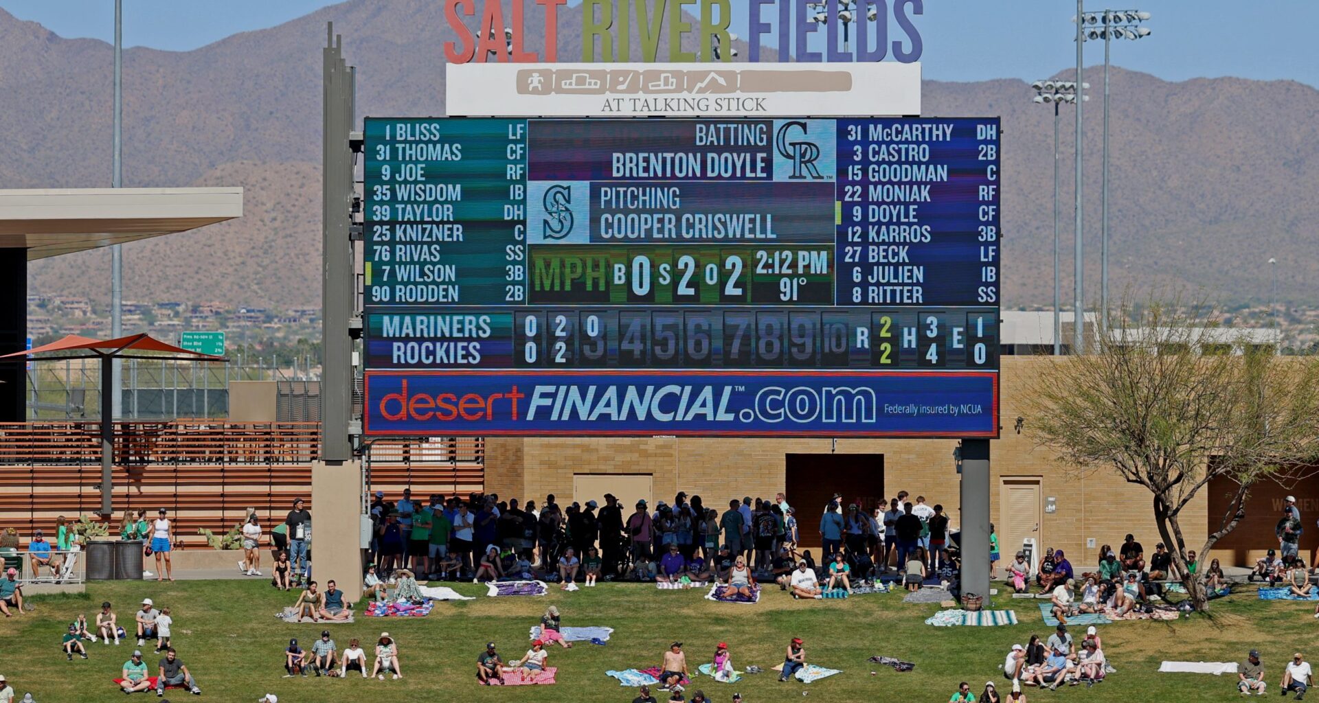 11 Cactus League games change start times due to Valley heat