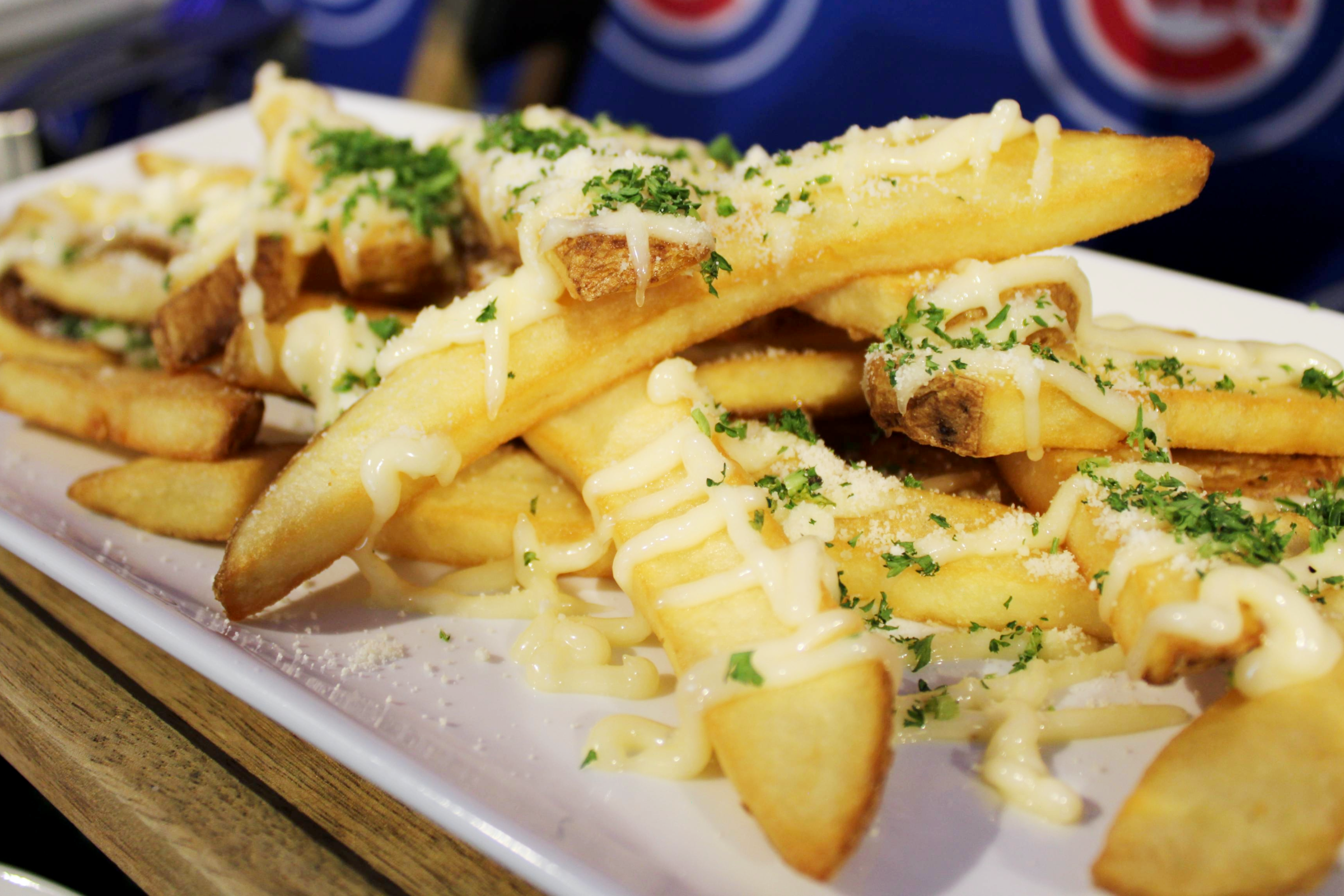 The gluten free garlic & parmesan fries