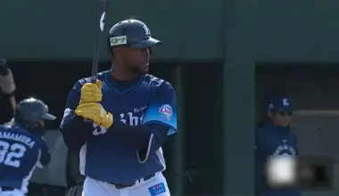 Saitama Seibu Lions player Canario © Pacific League TV