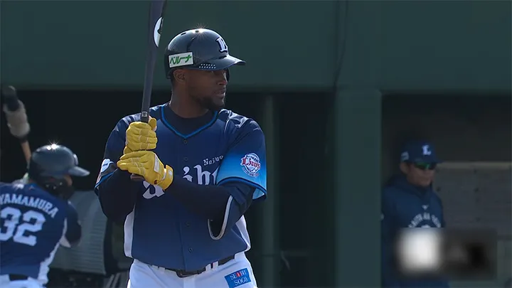 Saitama Seibu Lions player Canario © Pacific League TV