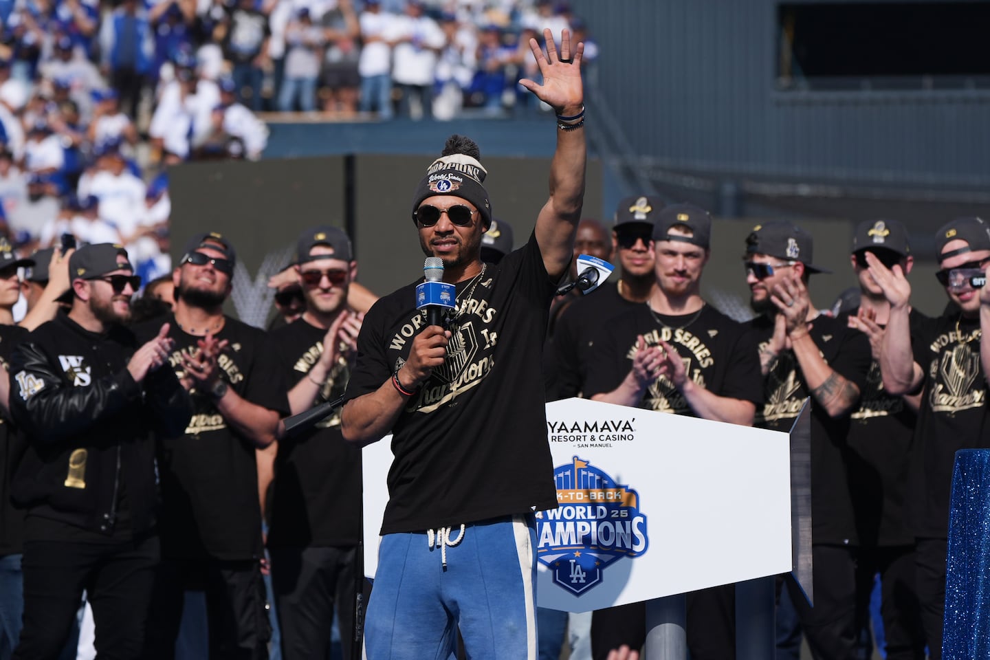 Since moving from the Red Sox to the Dodgers, Mookie Betts has made four more All-Star teams and added three more World Series rings.