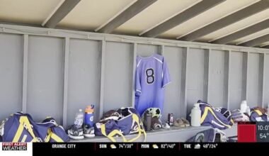 ILCC Team plays first home game since crash that killed freshman outfielder Carter Johnson