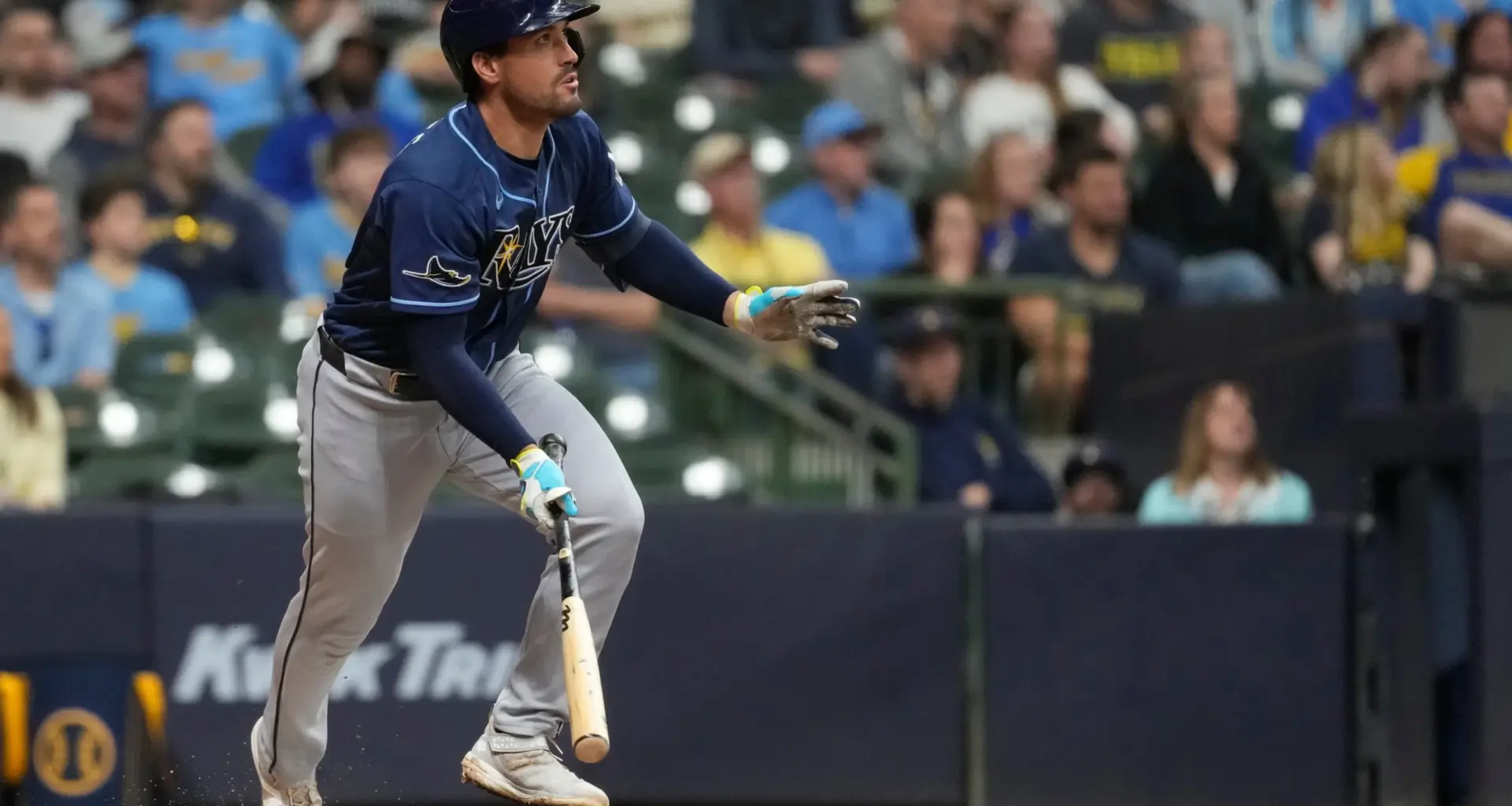 Fortes’ tiebreaking double in 9th gives Rays 3-2 win over Brewers