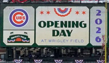 Cubs announce 26-man Opening Day roster
