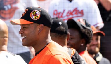 Gov. Wes Moore discusses Camden Yards upgrades, development around ballpark