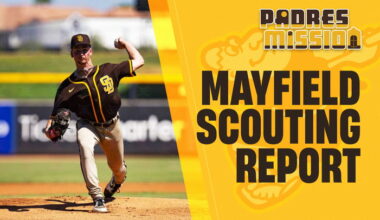 Kash Mayfield Full Scouting Report - San Diego Padres Minor League Videos