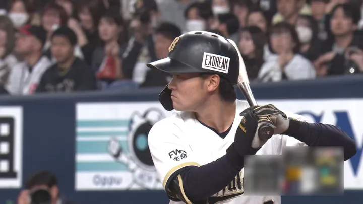 Orix The Buffaloes player Ryoma Yamanaka © Pacific League TV