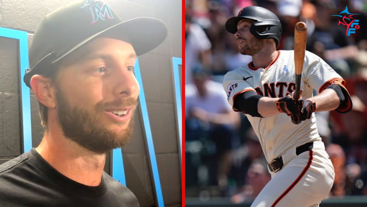 Austin Slater, Clayton McCullough discuss free agent signing - Miami Marlins Videos