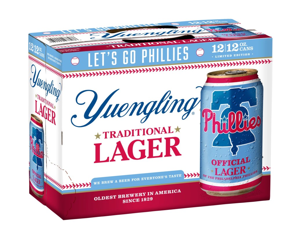 Yuengling releases new powder blue Phillies packaging – Pottsville Republican Herald