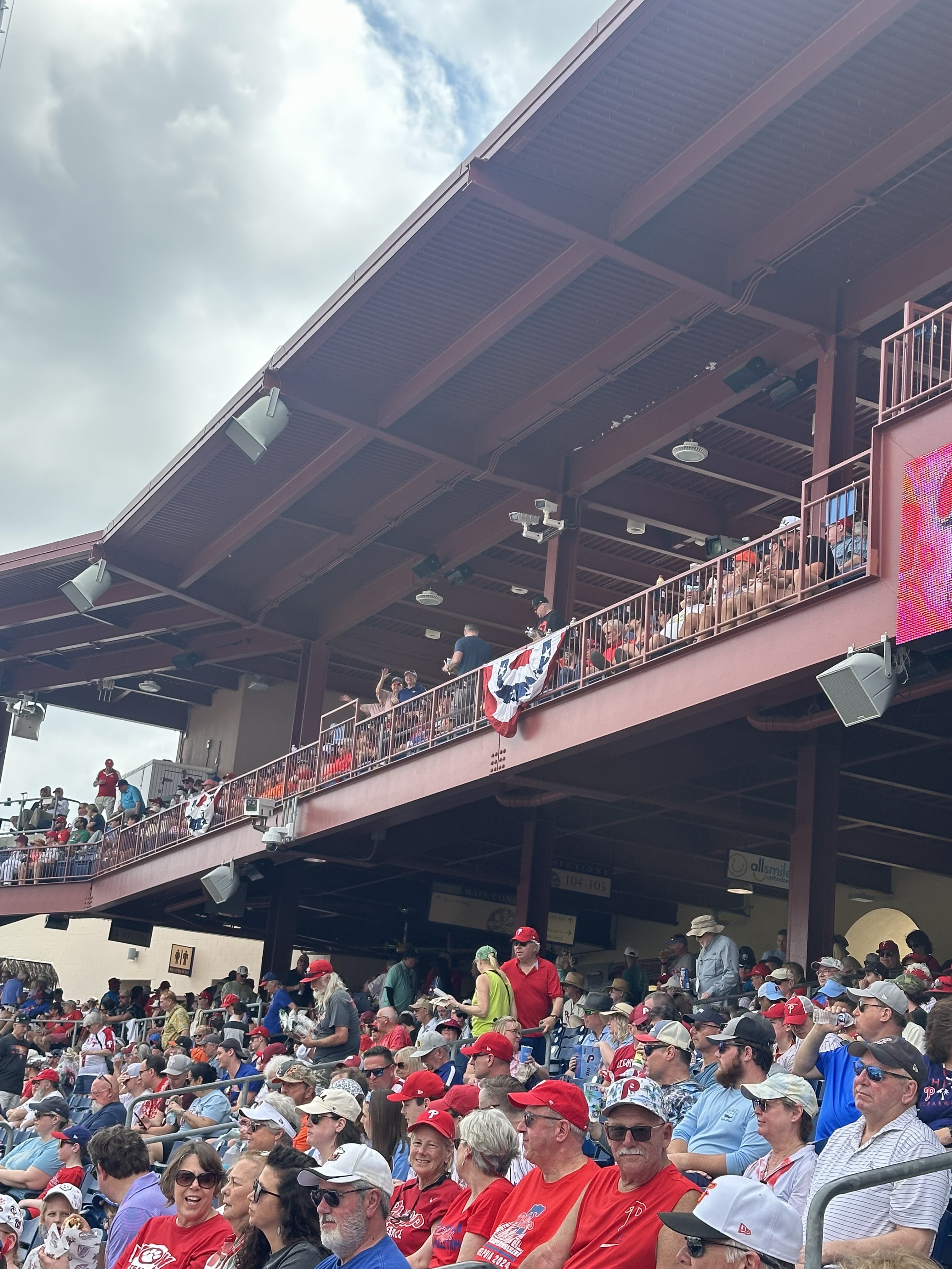 BayCare Ballpark, which sets 8,500 fans, has been the spring...