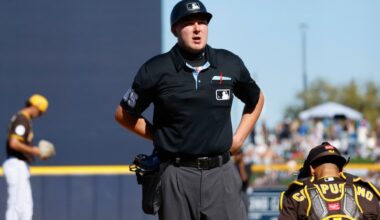 Padres still getting to the bottom (and top) of new, varying strike zone