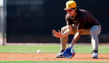 Sung-Mun Song returns to field, can't swing yet; Jason Adam remains on track for opening day